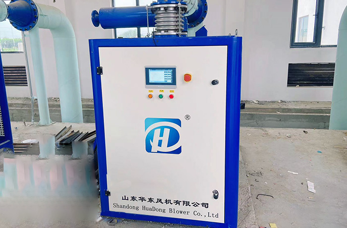 華東空氣懸浮鼓風(fēng)機(jī)案例-周口市**污水處理廠