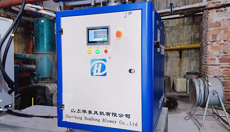 華東空氣懸浮鼓風(fēng)機(jī)案例-廣西某紡織廠